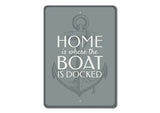 Boat Dock Sign