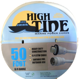 High Tide Marine 50 Amp - 50 ft White Shore Power Extension Cord (7727W)
