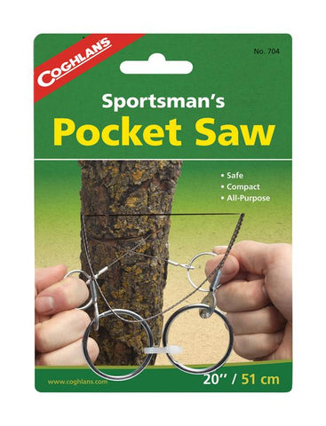Coghlan's Sportsman's Pocket Saw Silver Camp Saw 6.5 in. H x 1/2 in. W